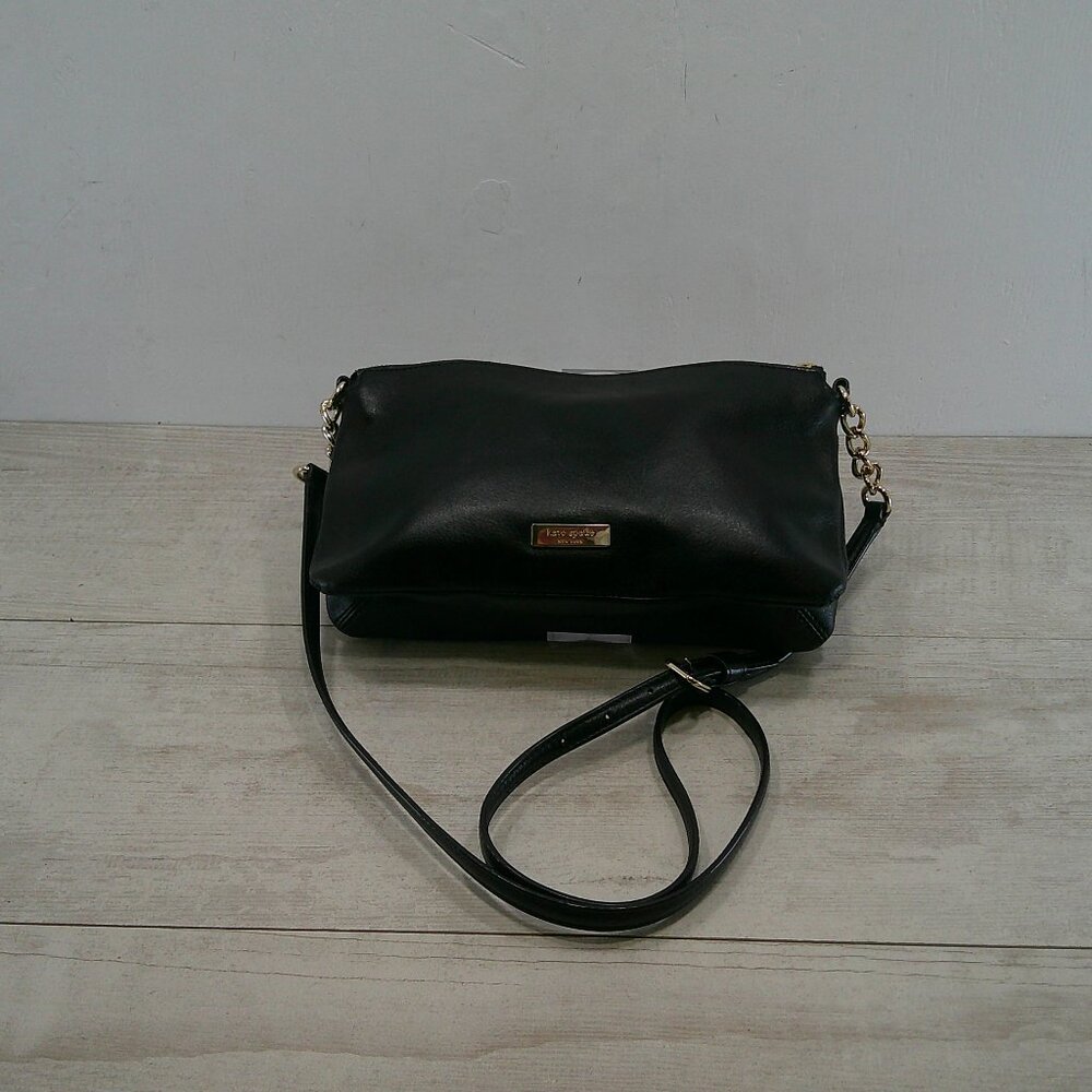 Kate Spade Rare Discontinued Y2K Villabella Avenue Celina Bow Leather Bag Purse - Picture 5 of 13